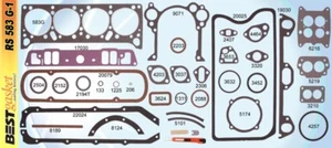 BEST Full Engine Gasket Set/Kit Head+Manifold+Oil Pan for Pontiac/GMC 347 1957 - Bild 1 von 11