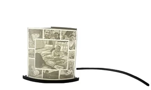 Lampada 3D LED con Litofania Personalizzata Foto Coppia IdeaRegalo - Foto 1 di 3