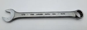 Vintage Challenger by Proto 11/16" Combination Wrench, No. 6122, 12 Point, USA - Picture 1 of 9