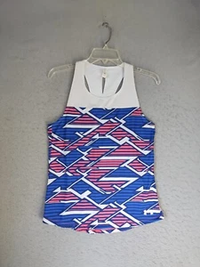 Under Armour Shirt Youth Large YLG Multicolor Heat Gear Sleeveless Activewear - Picture 1 of 10