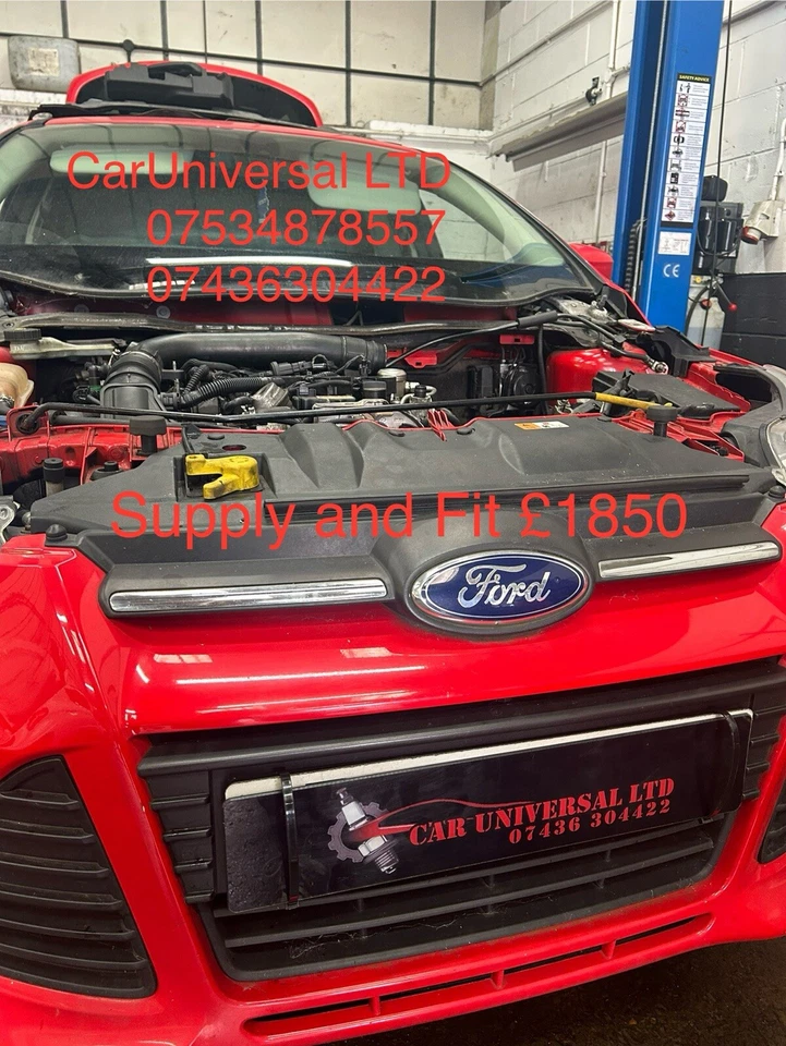 Fully reconditioned Ford Focus 1.0 Ecoboost engine 12-19 SUPPLY&FIT in EXCH - Image 1 of 3