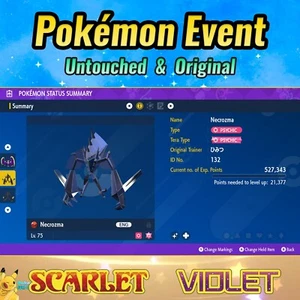 ✨ Shiny Necrozma 💜Event 2019 English Eclipse 💜 Pokémon Scarlet & Violet - Bild 1 von 6