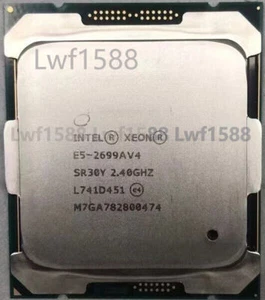 Intel Xeon E5-2699A V4 LGA2011-3 CPU processor e5 2699AV4 22Core 2.40GHz 145W - Picture 1 of 2