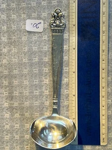 Cucharón pequeño plateado crema de 6" en "Vidar" de TH Marthinsen 1967 - Imagen 1 de 7
