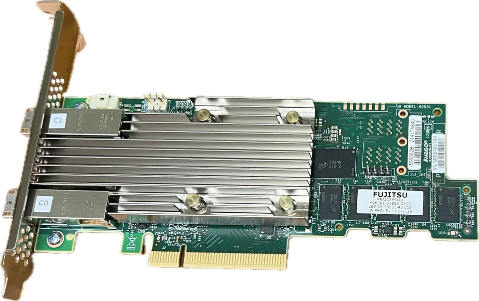 Broadcom MegaRAID 9480-8e Fujitsu PRAID EP540e SAS RAID Card (Replac 9380-8e) 8i - Image 1 of 4