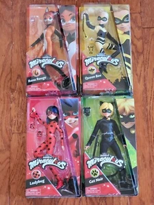 Lote de muñecas Miraculous Ladybug Cat Noir Queen Bee Rena Rouge 11" totalmente nuevas en caja - Imagen 1 de 3
