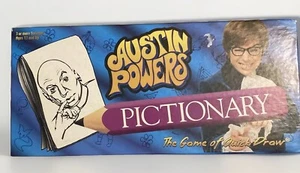 Pictionary Austin Powers Edition 2002 COMPLETE Game of Quick Draw Party Board - Picture 1 of 3
