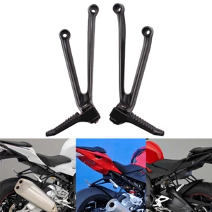 Juego de clavijas de pie trasero izquierdo y derecho para BMW S1000R 13-16 S1000RR 08-18 HP4 - Imagen 1 de 12