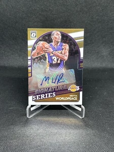 2021-22 Donruss Optic Metta World Peace #SS-MWP Auto - Picture 1 of 2