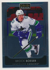 #35 BROCK BOESER 2021-22 O-Pee-Chee OPC Platinum CANUCKS
