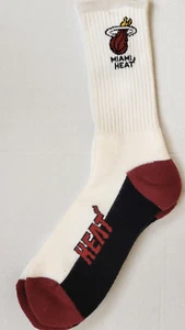 NBA Miami Heat Men's Socks, New (506-CREW) - Picture 1 of 1