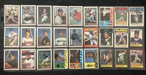 BASEBALL COLLECTORS ALBUM White W/ Stitches & 292 Cards TOPPS, ETC 90’-91’ 33p’ - Picture 1 of 9