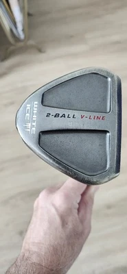 Odyssey White Ice 2 Ball Putter RH 34" con coperchio seghetto TPC nuovo - Immagine 1 di 4