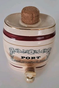 Keramik Portfass von Wades Made in England 1958-61 W&A Gilbey Lfd Since 1857 - Bild 1 von 12