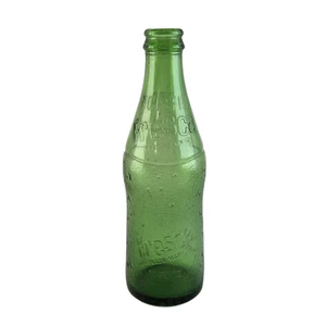 Vintage Fresca No Deposit 10oz Soda Bottle Green Coca Cola Product Citrus - Picture 1 of 3