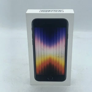 US Cellular Prepaid iPhone SE3, 64GB, Black, Brand New Sealed - Picture 1 of 5