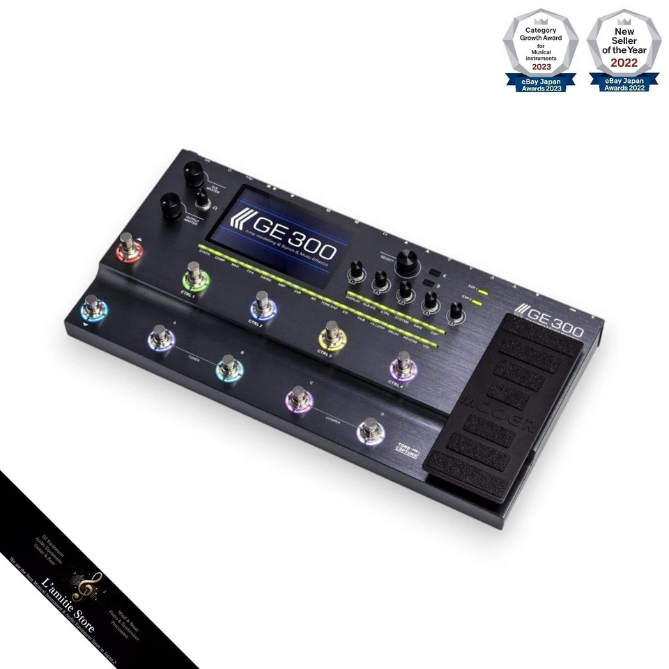 Mooer GE300 Multieffektprozessor Gitarrenpedal NEU