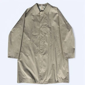 VTG 60s CAYPRE Trench Coat Spanish Gabardine Mens 3XL Size 50 (See Measurements) - Picture 1 of 8