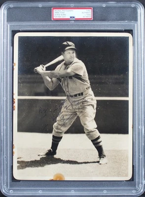 Red Sox Jimmie Foxx Authentic Signed 8x10 George Burke Type 1 Photo PSA Slabbed - Image 1 of 2
