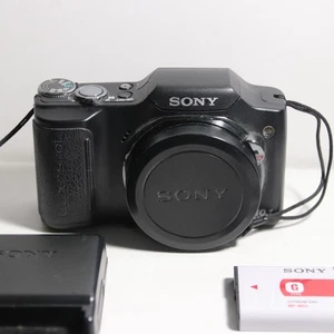 Sony Cyber-shot DSC-H20 Digital Camera - Black Tested Batt,Charg,Cable, Memstick - Picture 1 of 12