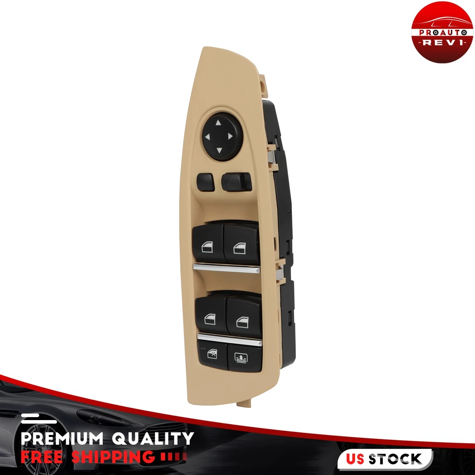 Interruptor de ventana eléctrica para BMW Alpina B7 B7L xDrive 2011-2015 sedán todo gasolina Foto 1 de 4