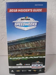 2018 Daytona Speedweeks Daytona 500 Insider's Guide Brochure HTF Multi-fold - Picture 1 of 4