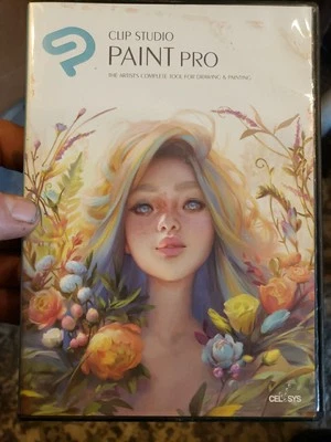 Clip Studio Paint Pro V. 1  Win/Mac - PREMIUM Edition Brand New & Factory Sealed - Image 1 of 3