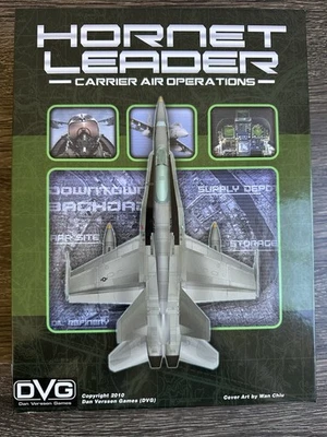 HORNET LEADER Carrier Air Operations Board Game DVG DV1-015 2010 - Image 1 of 4