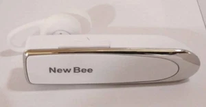 NEW New Bee LCB41 Bluetooth Wireless Earpiece Headset, White $84 - Photo 1 sur 2