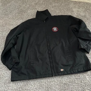 Dickies Gas Monkey Garage Jacket Mens 3XL Black Workwear Zip Up Coat - Picture 1 of 12