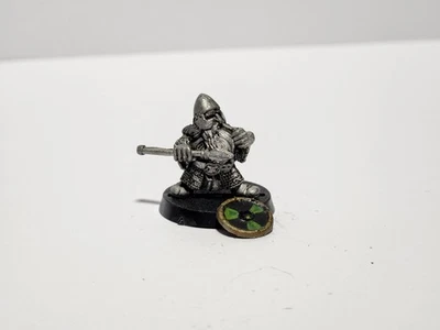 Warhammer/Citadel -Dwarfs - 1991 D2 Norse Dwarf - Dwarf with Spear 4 - Metal OOP - Image 1 of 4