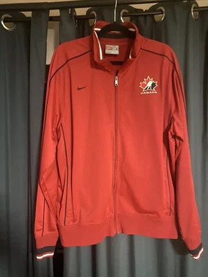 Chaqueta de pista Nike Team Canada Hockey para hombre XL Nhl Foto 1 de 3