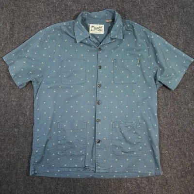 Howler Brothers Men's Shirt Sunset Scout Camp Style Shirt 100% Cotton sz Large - Image 1 of 4