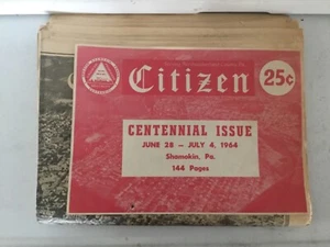 1964 Shamokin PA Centennial Issue Newspaper - Picture 1 of 2