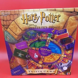 Harry Potter and the Sorcerer's Stone Trivia Board Game (Complete, 2000, Mattel) - Picture 1 of 9