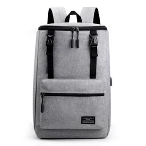 Wasserdichter Laptop Rucksack große Kapazität Rucksack USB Aufladen Reisetasche - Bild 1 von 17
