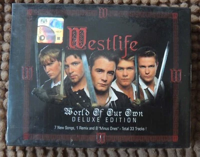 (519 ) Malaysia sealed Deluxe Edition 2 Cassette - WESTLIFE "world of our own" - Image 1 of 2