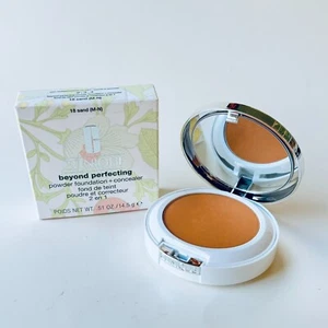 CLINIQUE Beyond Perfecting Powder Foundation + Concealer 18 Sand (M-N) 0.51 OZ - Picture 1 of 2