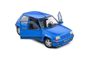 Solido Renault 5 GT Turbo MK2 1989 Blue 1:18 1810003 - Picture 1 of 3