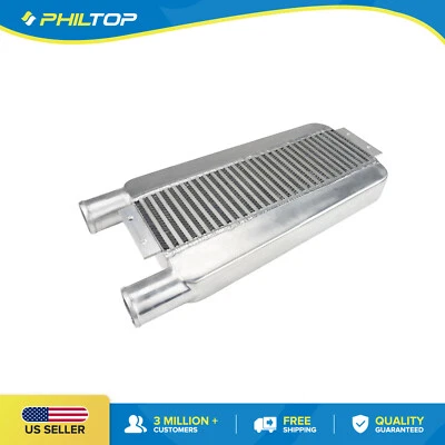 Silver 23"x11.25"x2.75" Intercooler 2.6''inch Inlet / Outlet Fits Buick & Audik - Image 1 of 4