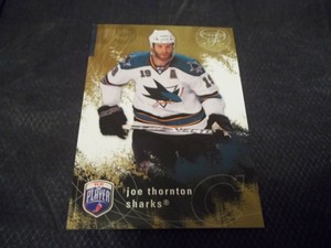 2007-08 BAP Be A Player Players Club Gold #162 Joe Thornton Sharks 08/99