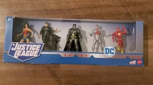 DC Justice League Collectible 3” High Figures Set of 5 Micro Collection NEW - Picture 1 of 5