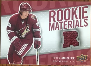 2007-08 Upper Deck Rookie Materials Peter Mueller #RM-PM Phoenix Coyotes - Picture 1 of 2