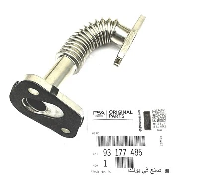 Original Vauxhall Oil Feed Turbo Return Corsa,Meriva,Agila- 1.3 CDTI - 93177485 - Image 1 of 4