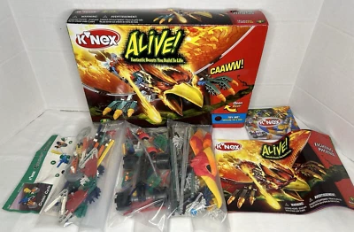Vintage Knex K'nex Alive Fighting Phoenix Crusin Cycle Lot - Image 1 of 4