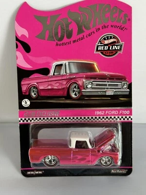2023 风火轮洛杉矶会议粉红色 RLC Club 限定 | 1962 年福特 F100 | 现货 — 第 1/4 张图片