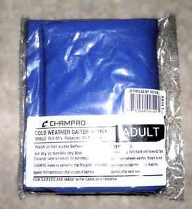 CHAMPRO COLD WEATHER GAITER MASK MPMG4 ADULT - ROYAL - Picture 1 of 6