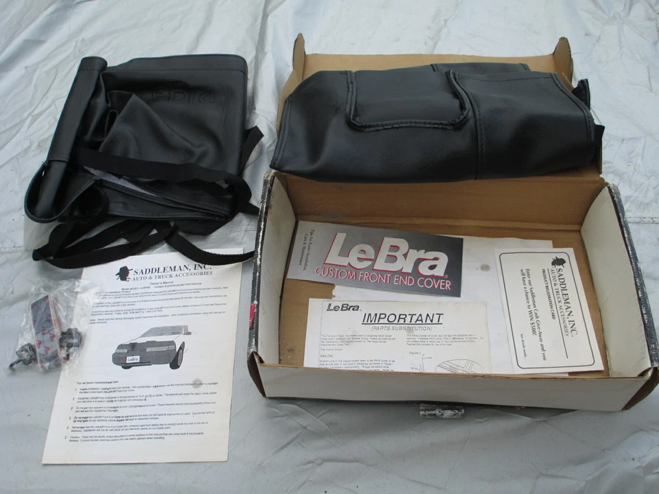 NOS LeBra USA 88-91 Oldsmobile Cutlass Supreme Bra Front End Cover Hood Car Mask Foto 1 de 4