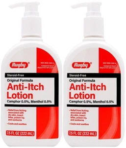 Rugby Anti-Itch Lotion 7.5 fl oz | Compare to Original Sarna (1-2027) - 12 Pack - Picture 1 of 8