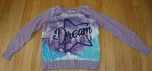 Justice girls purple dream sequin sweater 10 - Picture 1 of 1